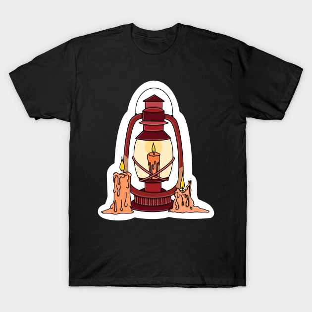 Lantern T-Shirt by astroashleeart